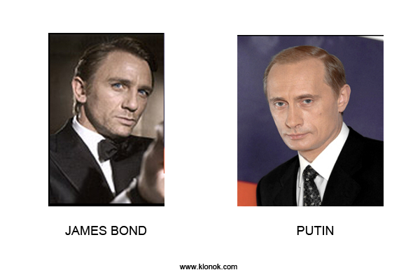 James Bond - Putin
 
James Bond - Putin