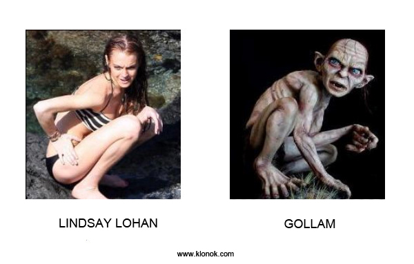 Lindsay Lohan - Gollam
 
