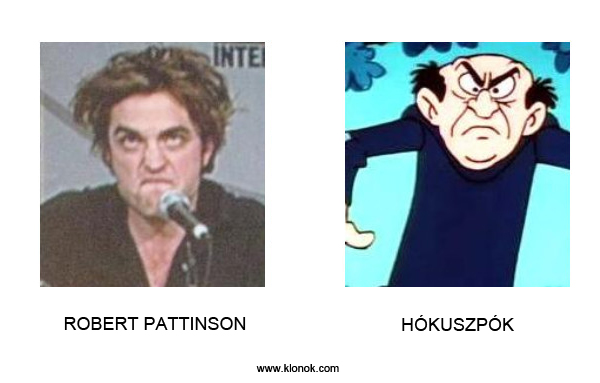 Robert Pattinson - Hókuszpók
 
Robert Pattinson - Hókuszpók