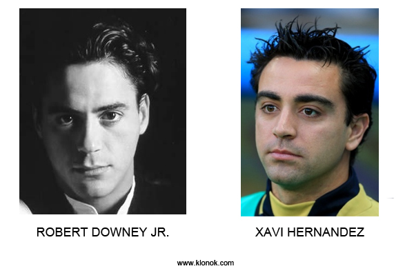 Downey-Xavi
 
Robert Downey Jr. - Xavi Hernandez