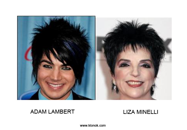Adam Lambert - Liza Minelli
 
